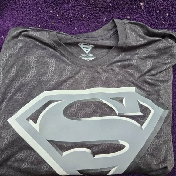 New~ Superman Dri-Fit Shirt - Picture 1 of 2